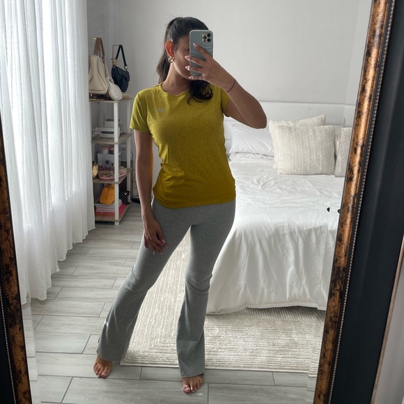 Nike Tops - NIKE Yellow Dry-Fit T-shirt